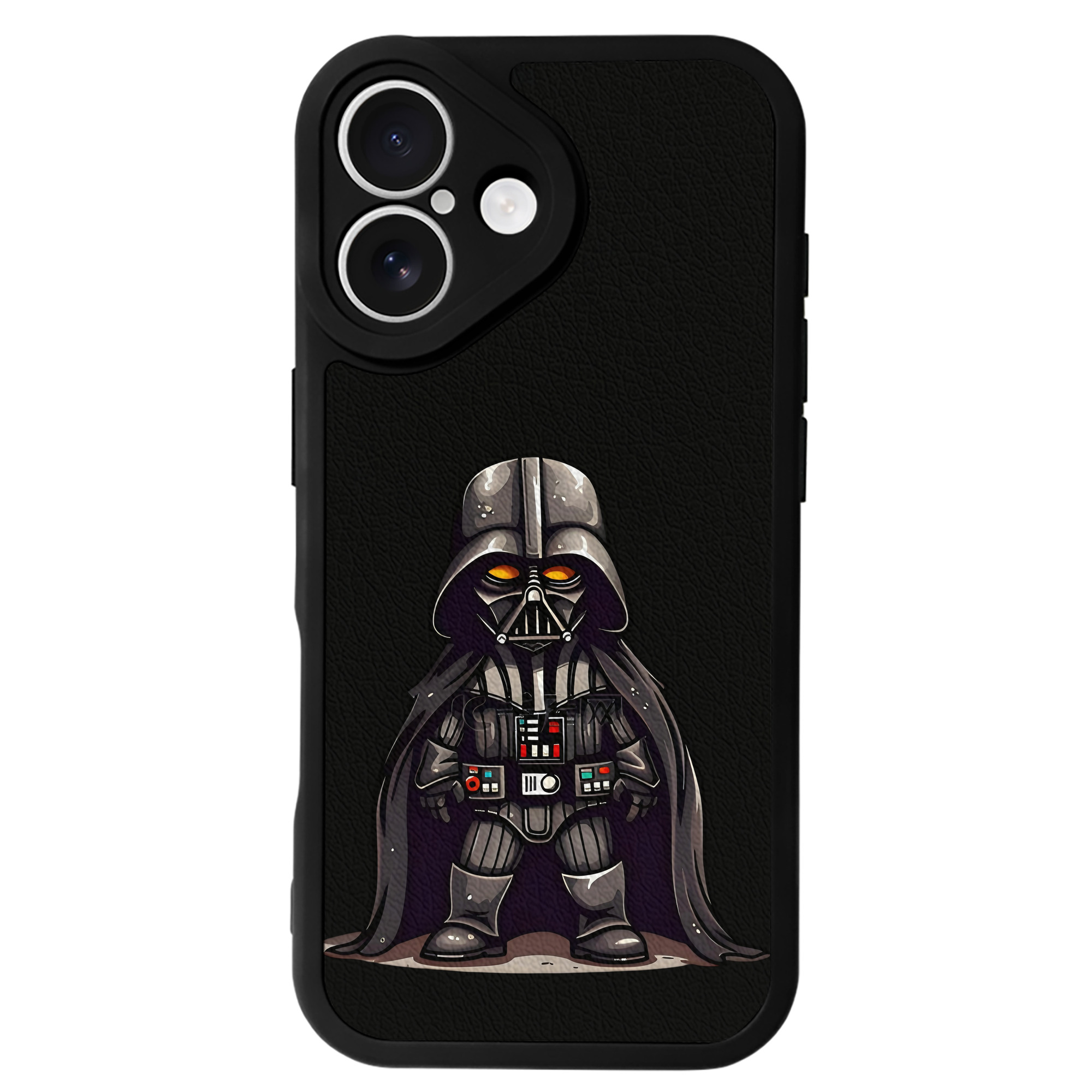 （画像用） スター・ウォーズ Star Wars 【iPhone 16シリーズ対応】シリコンスマホケース（レザー調） 材質：シリコン